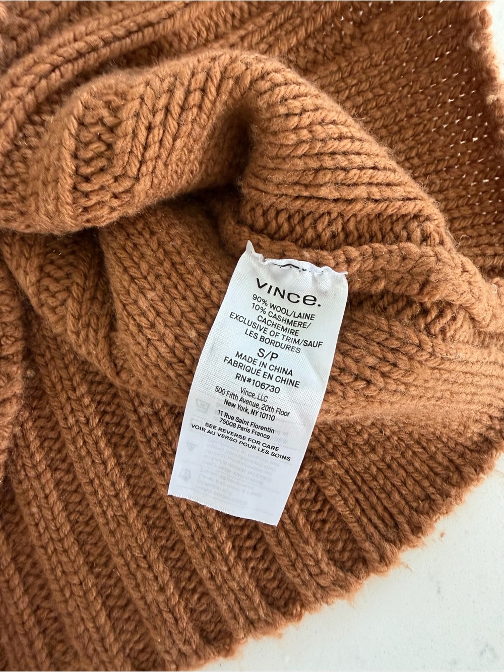 Vince Ribbed Sweater - Picture 3 of 4